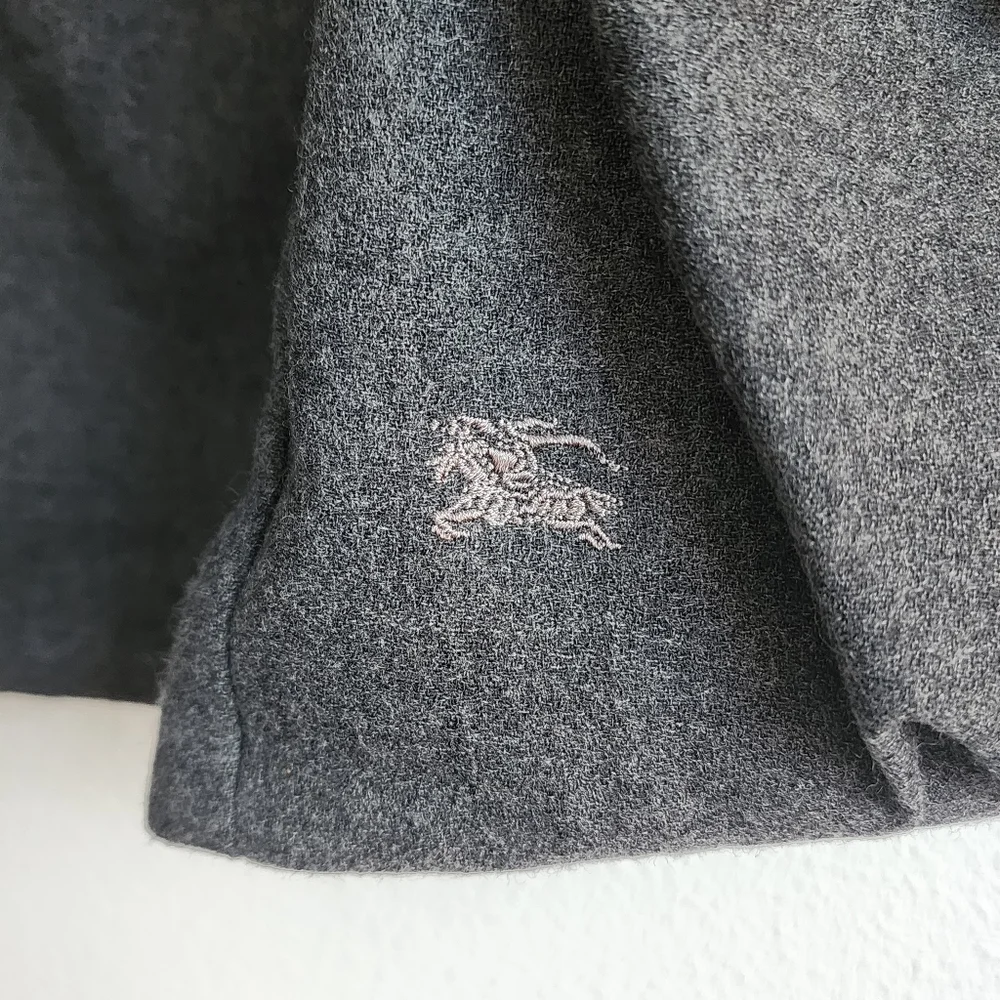 NWT Burberry Blue Label Gray Wool Dress with Ribbon Detail  𓆩♡𓆪 - Picture 3 of 9